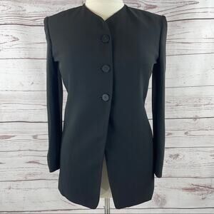 Rene Rowan for Seville black jacket classic and classy